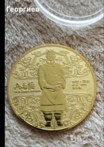 Китайски символи монети,Китайска шапка с 4 бр.значки, снимка 5 - Шапки - 51094254