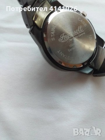 Луксозен мъжки часовник Ingersoll Diamond & Ceramic, снимка 3 - Мъжки - 52058345