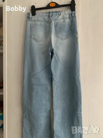 Дънки с кръпки 10-11 год., снимка 2 - Детски панталони и дънки - 48167048