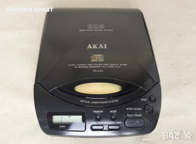 Висок клас преносим CD плеар AKAI PD-X34