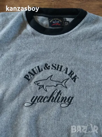 paul and shark long sleeve - мъжка поларена блуза XL