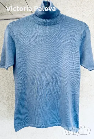 Нежно копринено поло 78% коприна