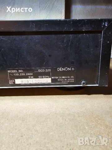 Denon dcd-520, снимка 4 - Аудиосистеми - 44149178