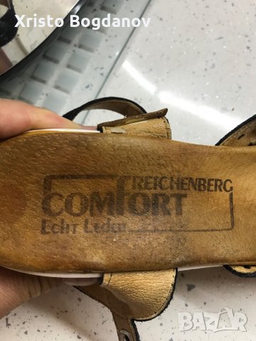 Дамски летни обувки,,REICHENBERG”номер 41, снимка 6 - Дамски обувки на ток - 29945237
