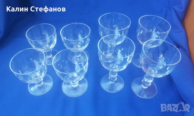 Три вида чаши за концентрат кристални от една серия, снимка 4 - Чаши - 31548885