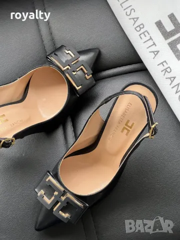 Elisabetta Franchi дамски обувки на ток , снимка 11 - Дамски елегантни обувки - 48999814