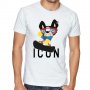 НОВО! Мъжка тениска ICON DOG SKATE с принт! Поръчай модел по твой дизайн!, снимка 2