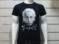 Нова мъжка тениска с трансферен печат Алберт Айнщайн, снимка 8