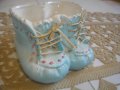 Винтидж 1960г-Япoнска INARCO-Порцеланова Фигура-Детски Обувки/Ваза-Отлична, снимка 11