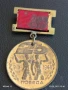 Медал от соца ЗАВОЮВАЛ ПАСПОРТ на ПОБЕДАТА за КОЛЕКЦИЯ 18995, снимка 3