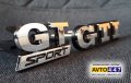 Емблема GT Sport и GTI Vw Golf Passat Polo UP, снимка 1 - Части - 39489041