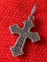 Старо сребърно кръстче 20522, снимка 2