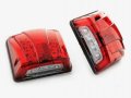 1 бр. Лед LED НЕОН габарити за осветление за номер , ЧЕРВЕНО , 24V , снимка 2