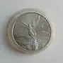 Сребро 1 OZ 2008 Мексико , снимка 1