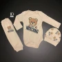 бебешки комплект moschino burberry , снимка 1
