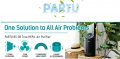 Пречиствател на въздух с йонизатор и хепа филтър - PARTU Air Purifier BS-08, снимка 1 - Други - 37217216