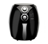 Фритюрник AirFryer Rosberg Premium, 1600W, 3л., Горещ въздух, Таймер, до 200°C, Черен, снимка 1