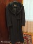 Дълго черно палто на Danini Русе, снимка 3