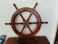 🚢 Щурвал – Автентичен Морски Артефакт ⚓, снимка 1