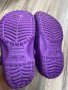Оригинални тъмно лилави чехли Crocs ! 33-34 н, снимка 4