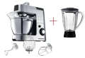 Планетарен Миксер + Аксесоар Блендер , с Елиптично Движение 1500 W, Купа 5.5 л, 6 Скорости Heinner, снимка 2
