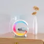 Настолна лампа YumCute с безжично зарядно устройство, Bluetooth високоговорител, G11 околна светлина, снимка 6