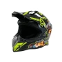 Мотокрос каска - Black/Yellow, снимка 1