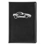 Черен калъф за шофьорска книжка 7.5x11 см_1223721, снимка 1