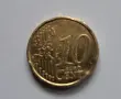 10 евроцента - 2002 г.-Италия.С дефект., снимка 1