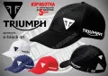 Triumph тениска и шапка st-black-tri, снимка 5