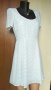 Прелестна чисто нова рокля в бяло и синьо👗🍀S/M, M👗🍀 арт.607, снимка 2