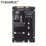 Адаптер TISHRIC – mSATA и M.2 NGFF (SATA) към 2.5" SATA SSD, 6.0Gbps, снимка 1