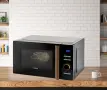 Микровълнова фурна 20L,черна, дигитална., снимка 1