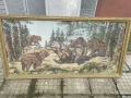 Стари ковьори в рамка и стъкло., снимка 11