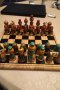 Рядък дървен шах матрьошки РЪЧНА ИЗРАБОТКА, снимка 3