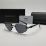 Дамски слънчеви очила Balenciaga Rimless BB Edition Black Cat Eye нови, снимка 7
