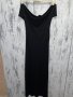    официялна черна еластична рокля с гол гръб-Ted Baker, снимка 2