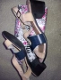Чисто нови необувани сандали на ток от естествена кожа, снимка 13
