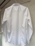 Класическа бяла риза гладък памук, снимка 1 - Ризи - 29198668