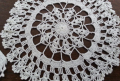 плетени покривки дантели на една кука бели ,памук, снимка 6