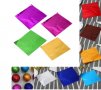 20 листчета цветно фолио станиол за опаковане на бонбони близалки лакомства украси и др., снимка 3