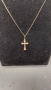 Златно Колие с Кръстче 4.83гр, снимка 2