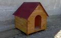 Дървена къща за кучета , средни и големи породи кучета , къща куче от дърво, кучешка къща, снимка 2