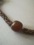 Руски накит. Кехлибар. Гердан. Колие. Синджир. Vintage. Hand made, снимка 8