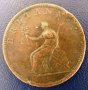 Монета Великобритания - 1 Пени 1806 г. Крал Джордж III