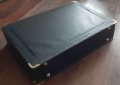 Куфари: куфарче с шифър, amiet suitcase Стара чанта, голям грамаден куфар, цвят бургунди, снимка 1