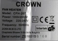 🔥 Вентилаторна печка Crown CFH-267 – само 30 лв. , снимка 2