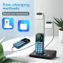 uleway 4G телефон с големи бутони, SOS и зарядна поставка, син, снимка 7