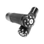 Черни спортни дръжки за мотор 126 mm с отвор 23.5 mm, снимка 1