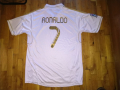 Реал Мадрид футболна тениска фенска №7 Роналдо отлична размер Л, снимка 6